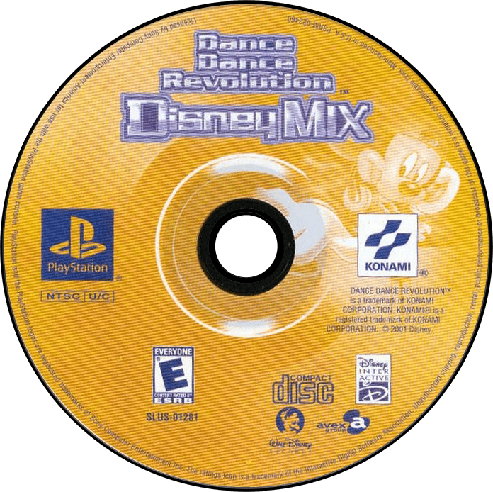 Dance Dance Revolution Disney Mix media 5 for Playstation